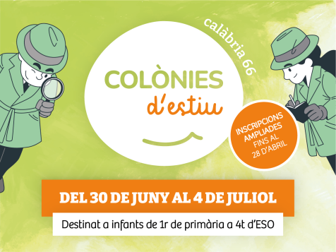 Cartell Colònies 2025 a Calàbria 66