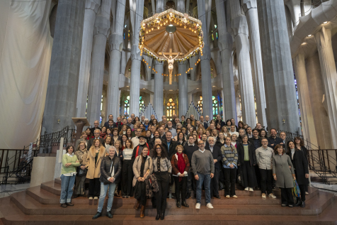 Foto acte entitats receptores del Fons Social de la Sagrada Familia 2024