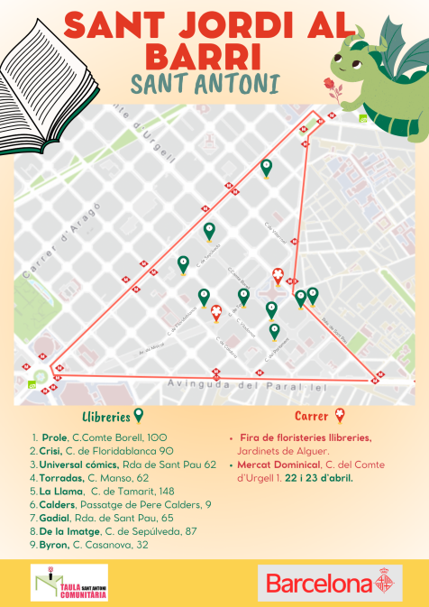 Sant Jordi al barri 2026